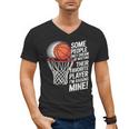 Basketball Mom Or Dad Basketball Parent Men's V-Neck T-Shirt