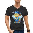 Bee Graduation Cute Kindergarten Elementary High School Men's V-Neck T-Shirt