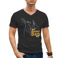 Best Bunny Dad Ever Rabbit Daddy Bunny Father Bunny Men's V-Neck T-Shirt Best Bunny Dad Ever Rabbit Daddy Bunny Father Bunny Men's V-Neck T-Shirt