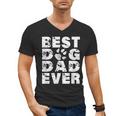 Best Dog Dad Ever Shirt Dog Father Men Women Girls Kids Men's V-Neck T-Shirt