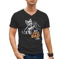 Best Yorkie Dad Ever Dog Yorkie I Love Yorkie Dad Men's V-Neck T-Shirt