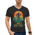 Bigfoot Introvert People Not A Big Fan Retro Sasquatch Men's V-Neck T-Shirt