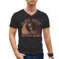 Black Queen With a Masters Degree Melanin Girls Graduation Men's V-Neck T-Shirt