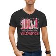 All Booked For Valentine Book Reading Women Girl Teacher Men's V-Neck T-Shirt All Booked For Valentine Book Reading Women Girl Teacher Men's V-Neck T-Shirt