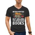 Bookworm Art For Men Women Book Reading Lover Bookish Men's V-Neck T-Shirt