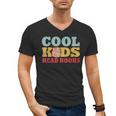Bookworm Cool Kids Read Books Book Lover Reading Men's V-Neck T-Shirt
