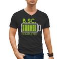Bsc Completed Bachelor Of Science Graduation 2025 Men's V-Neck T-Shirt
