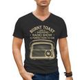 Burnt Toast And A Weekend Radio Show 80s 90s Nostalgia Men's V-Neck T-Shirt