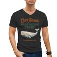 Captain Ahab’s Whale Watching Tours – Moby Book Parody Men's V-Neck T-Shirt
