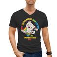 Cat Mom Loves Cats Dad Not In The Mood For People Introvert Men's V-Neck T-Shirt
