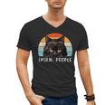 Cat Pun Introvert Anti Social Ew People Kitty Men's V-Neck T-Shirt