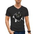 Cat Torn Cloth For Cat Lover Cat Dad Cat Mom Men's V-Neck T-Shirt