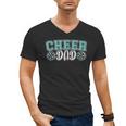 Cheer Dad My Favorite Cheerleader Calls Me Dad Teal Blue Men's V-Neck T-Shirt Cheer Dad My Favorite Cheerleader Calls Me Dad Teal Blue Men's V-Neck T-Shirt
