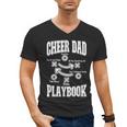 Cheer Dad Playbook Men's V-Neck T-Shirt Cheer Dad Playbook Men's V-Neck T-Shirt