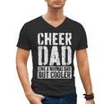 Cheer Dad Shirt Men Fathers Day Cheer Dad Men's V-Neck T-Shirt