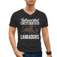 Chocolate Lab Dog Introvert Chocolate Labrador Retriever Men's V-Neck T-Shirt Chocolate Lab Dog Introvert Chocolate Labrador Retriever Men's V-Neck T-Shirt