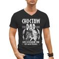 Choctaw Tribe For a Proud Choctaw Dad Men's V-Neck T-Shirt