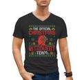 Christmas Introvert Team Introvert Introverted Xmas Men's V-Neck T-Shirt Christmas Introvert Team Introvert Introverted Xmas Men's V-Neck T-Shirt