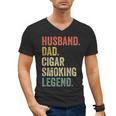 Cigar Lover For Dad Men Vintage Cigar Saying Men's V-Neck T-Shirt