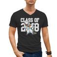 Class Of 2018 Dabbing Unicorn Graduation Shirt Men's V-Neck T-Shirt