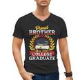 Class Of 2018 Graduation Tshirt For Brother Of Graduate Men's V-Neck T-Shirt