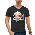 Class 2021 Graduation Senior Basketball Player Men's V-Neck T-Shirt