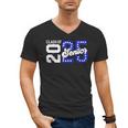 Class Of 2025 Senior 2025 Back To School Graduation Party Men's V-Neck T-Shirt