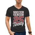 Class Of 2025 Senior 2025 Graduation 2025 Soccer Men's V-Neck T-Shirt