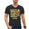 Class Of 2026 Senior Year Loading Senior 2026 Graduation Men's V-Neck T-Shirt