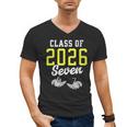 Class Of 2026 Six Seven Senior Yellow Graduation 6 7 Men's V-Neck T-Shirt