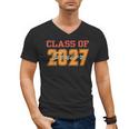 Class Of 2027 Graduation Senior Back To School 2026 Graduat Men's V-Neck T-Shirt