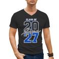 Class Of 2027 Senior 2027 Graduation Men's V-Neck T-Shirt