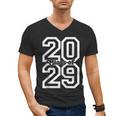 Class Of 2029 Graduating School Class Of 2029 Graduation Men's V-Neck T-Shirt