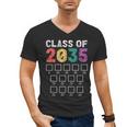 Class Of 2035 Graduation Check List Men's V-Neck T-Shirt
