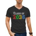 Class Of 2036 Grow With Me Graduation First Day Of School Men's V-Neck T-Shirt