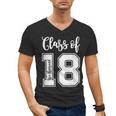 Class Of Two Thousand 18 Shirt Graduation T-Shirt Men's V-Neck T-Shirt