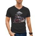 Classic Steam Train Enthusiasts Nostalgia For Train Lovers Men's V-Neck T-Shirt