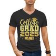College Grad Class Of 2025 Senior Graduate Graduation Men's V-Neck T-Shirt