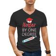 Cool Hotter By One Degree Graduation Teesadf Men's V-Neck T-Shirt