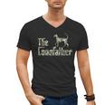 Coonfather Coon Hunting Dogs Coonhound Dad Men's V-Neck T-Shirt