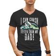 I Can Crash Better Than My Dad Graphic Demo Derby Shirt Men's V-Neck T-Shirt