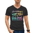 Custodian Life Graduation Day Last Day Of School Tie Dye Men's V-Neck T-Shirt