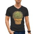 Cute Golden Barrel Cactus Introvert Distressed Men's V-Neck T-Shirt Cute Golden Barrel Cactus Introvert Distressed Men's V-Neck T-Shirt