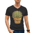 Cute Golden Barrel Cactus Introvert Distressed Men's V-Neck T-Shirt Cute Golden Barrel Cactus Introvert Distressed Men's V-Neck T-Shirt