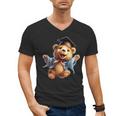 Cute Graduation Bear To Celebrate Your Graduate Men's V-Neck T-Shirt