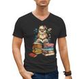 Cute Reading Chicken With Glasses Books Bookworm Reader Book Men's V-Neck T-Shirt Cute Reading Chicken With Glasses Books Bookworm Reader Book Men's V-Neck T-Shirt