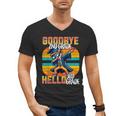 Dabbing Boy Goodbye 2nd Grade Hello 3rd Grade Graduation Men's V-Neck T-Shirt