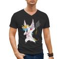 Dabbing Unicorn Graduation Class Of 2019 Women Men's V-Neck T-Shirt