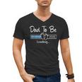 Dad To Be 2026 Promoted To Daddy Soon To Be New Dad Men's V-Neck T-Shirt