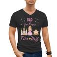 Dad 5th Birthday Her Royal Fiveness Princess Matching Men's V-Neck T-Shirt
